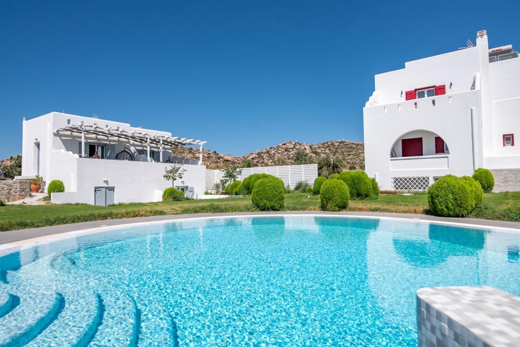 Depis Edem Luxury Villas Naxos Pláka Esterno foto